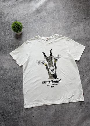 Чоловіча футболка levi’s goat t shirt