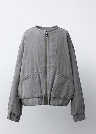 Куртка zara варена стьогана