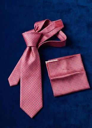 Краватка плюс хустинка паше brioni#шовк