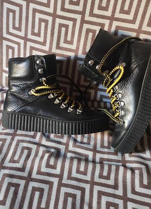 Шкіряні черевики shoe the bear 37р