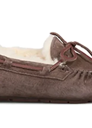 Женские каштановые мокасины/слиппер ugg australia dakota размерusa:6 eu: 37 темно-коричневый / эспрессо - уценка