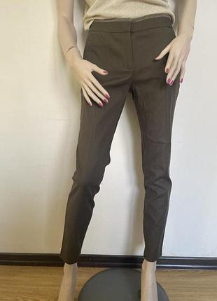 Хакі штани massimo dutti