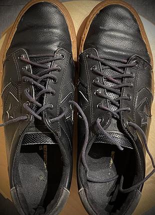 Кроссовки converse skateboarding cons (кожаные)