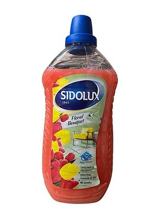 Средство жидкое универсальное для чистки поверхностей sidolux цветочный 1л 3466