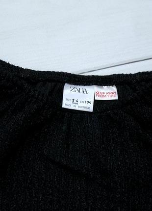 Черная кофточка zara 3