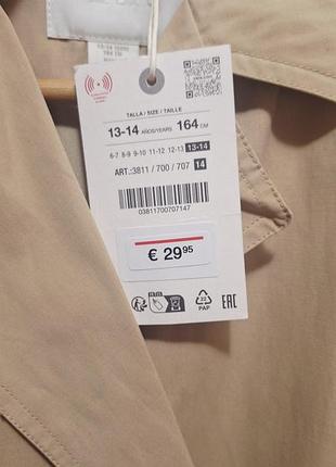 Плащ zara новый 6