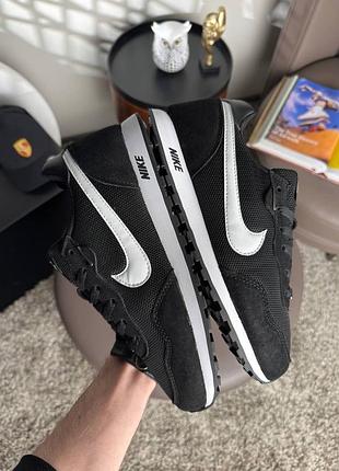 Nike md runner 2 black white 3