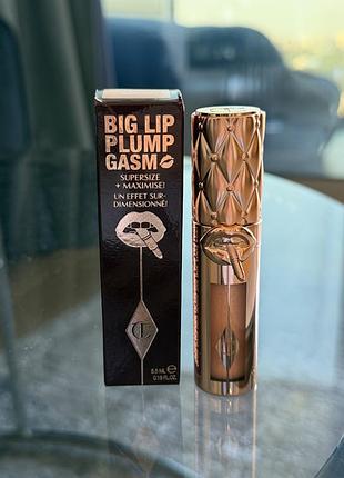Блиск для губ charlotte tilbury plumpgasm nudegasm diamonds 5,5 мл