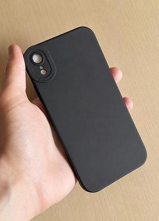 Новий матовий чорний чохол ycaden для iphone з захистом камери
