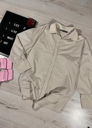 Базова натуральна сорочка zara