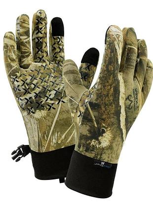 Перчатки водонепроницаемые dexshell stretchfit gloves, p-p s, камуфляж