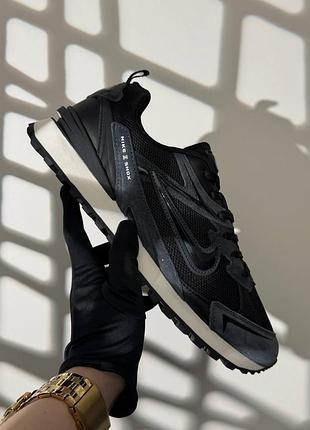 Nike waffle s dark grey black 4