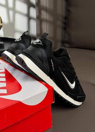 Nike waffle s black white 6