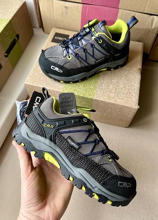Дитячі кросівки трекінгові черевики cmp rigel low trekking shoes спортивні кросівки для хлопчика спортивне взуття до школи кросівки для походів