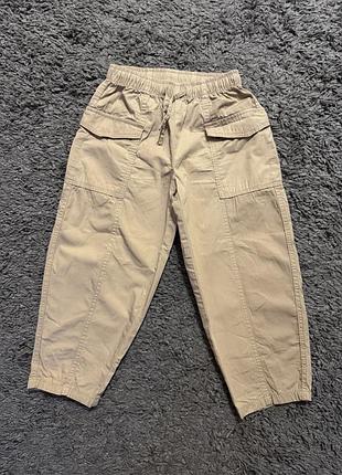 Котонові брюки карго h&m для хлопчика 4-5 років 104-110 см
