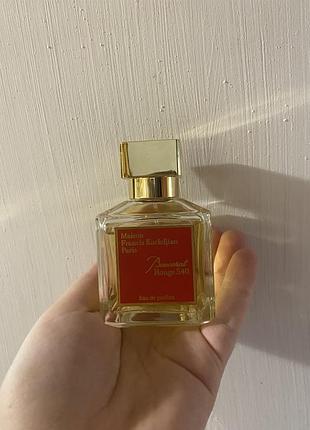 Maison francis kurkdjian baccarat rouge 540 eau de parfum 70 мл
