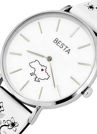 Besta love ua white flower, 2 ремінці