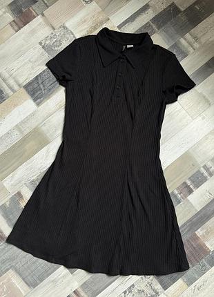 Сукня плаття чорне чорна h&m