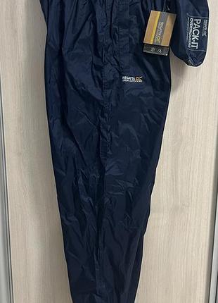 Водонепроникні штани дощовик regatta pack-it overtrousers xl