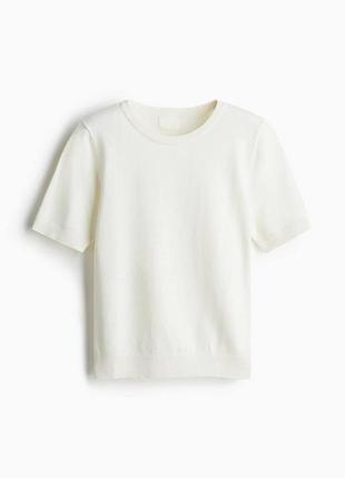 Трикотажна блуза-топ h&m