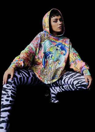 Desigual  «sexy planet»  оверсайз худі з лімітованої колекції