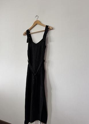 Міді атласне плаття з шовком topshop🌿