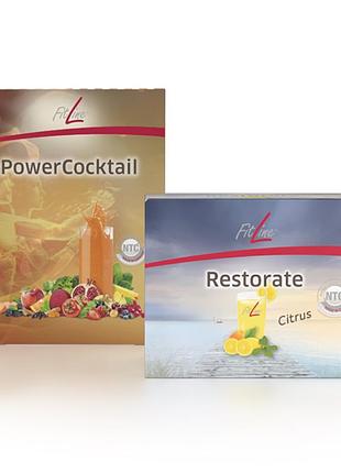 Optimal-set (powercocktail+ restorate citrus)