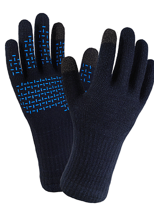 Перчатки водонепроницаемые dexshell thermfit 3.0 gloves, темно-голубые, размер s