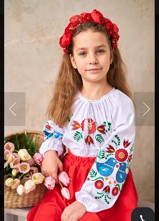 Український костюм, вишиванка спідниця 116