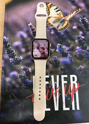 Apple watch series 5 44 mm gps — рожевий алюміній