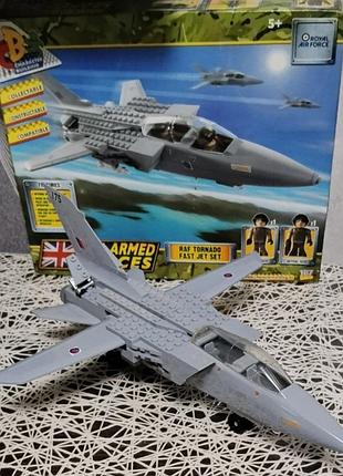 Родам конструктор cobi 04032 raf tornado fast jet set (h.m. armed forces / character building)