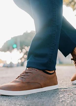 Xero shoes glenn — класичні barefoot оксфорди з натуральної шкіри