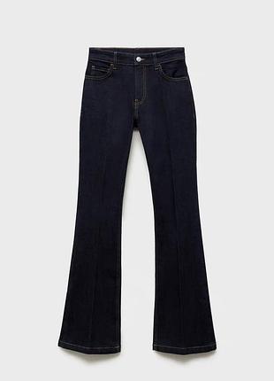 Жіночі джинси mango bootcut темно-сині, розмір 40 eur