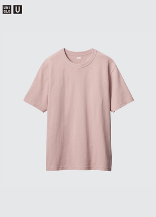 Футболка з коротким рукавом та круглим вирізом uniqlo s