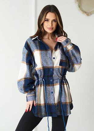 Сорочка колір синій розмір 3xl fi_014789