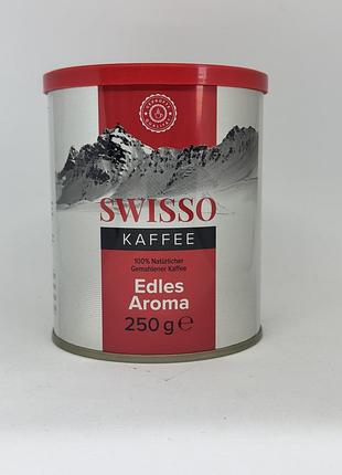 Кава swisso kaffee edles aroma мелена 250грам