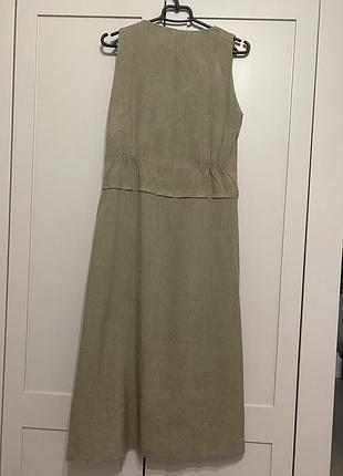 Zara сукня льон
