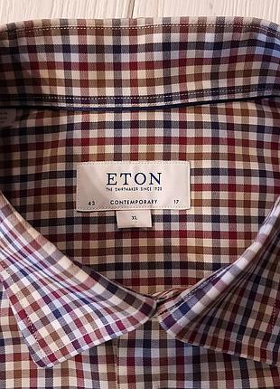 Рубашка премиум eton швеция.43 17.
