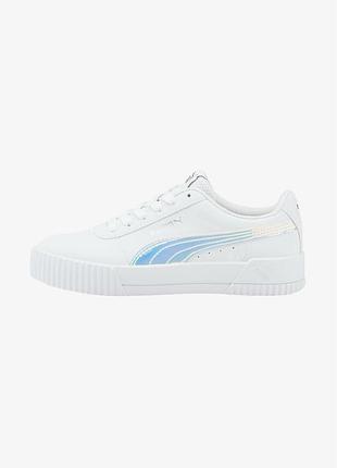 Жіночі кеди puma carina holo 36 (22.5см), 39 (25см) білі