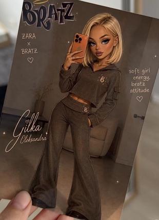 Нереально крутий спортивний костюм zara bratz