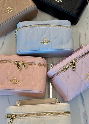 Сумка coach rainer crossbody bag 18 with quilting