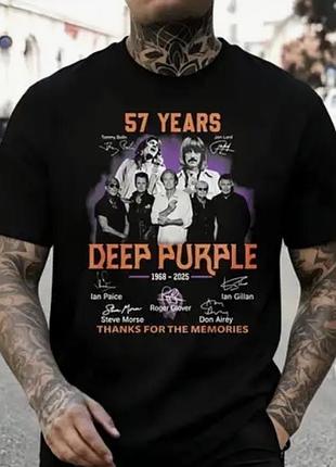 Чоловіча футболка у стилі хард-рок  з гуртом deep purple