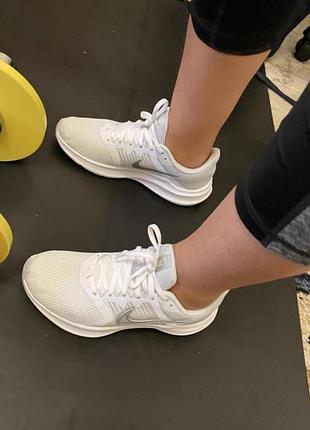 Кросівки жіночі текстильні білі nike downshifter