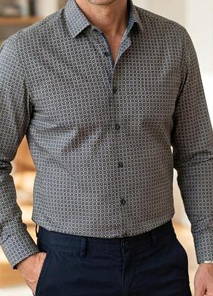 Мужская рубашка venti, размер 46 (xl/xxl)