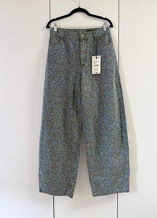 Джинси zara barrel
