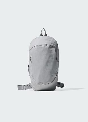 Сумка uniqlo сiра crossbody bag