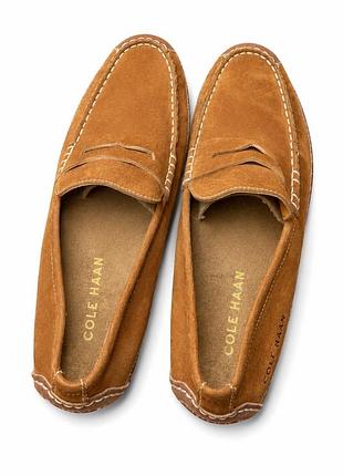 Мокасини чоловічі cole haan коричневі, eu 41 / us 8, шкіряні