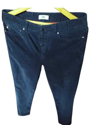 Джинси вельвет spoke london stretch navy