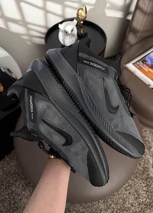 Nike air running grey black 3