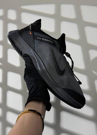 Nike air running grey black 4